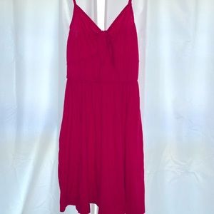 Red A Line Dress